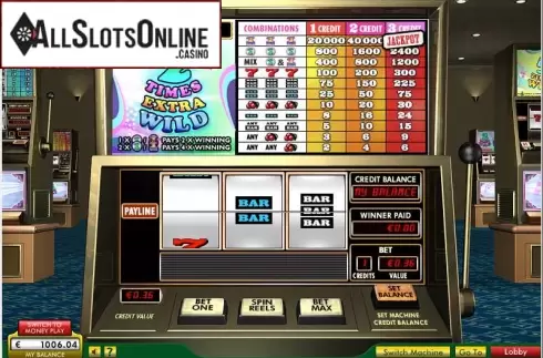 Screen 1. 10 Times Wild from 888 Gaming