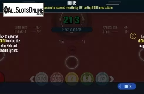 Paytable 3. 21+3 Blackjack (Felt Gaming) from Felt