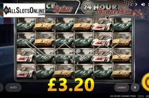 Free Spins 3. 24 Hour Grand Prix from Red Tiger