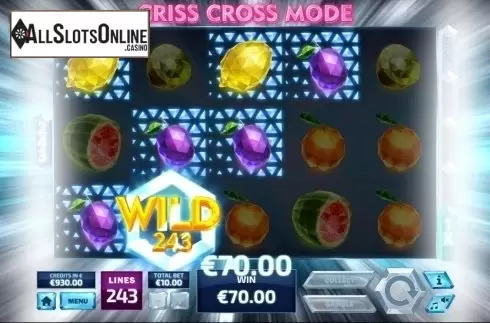 Win. 243 Crystal Fruits from Tom Horn Gaming