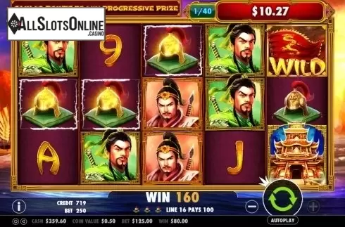 Screen 3. 3 Kingdoms – Battle of Red Cliffs from Pragmatic Play