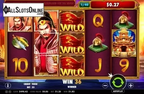 Screen 6. 3 Kingdoms – Battle of Red Cliffs from Pragmatic Play