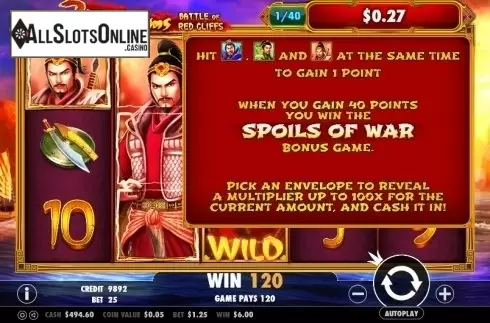 Screen 7. 3 Kingdoms – Battle of Red Cliffs from Pragmatic Play