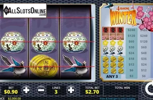 Reels screen. 4 Seasons: Winter from Maverick