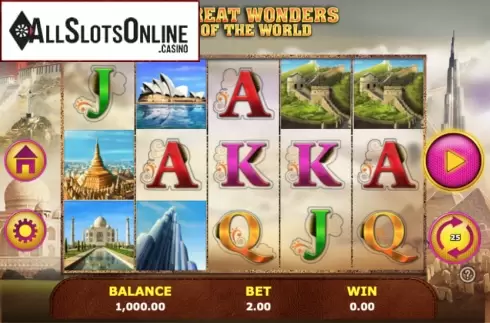 7 Great Wonders. 7 Great Wonders Of The World from 888 Gaming