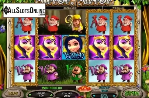 Screen3. 7 Lucky Dwarfs from Leander Games