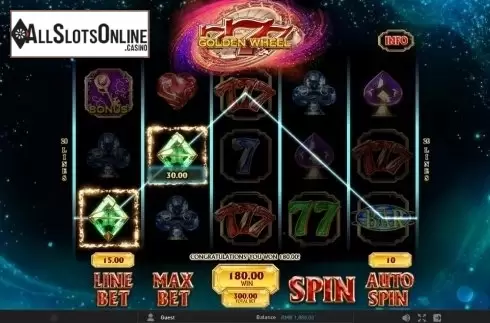 Screen 2. 777 Golden Wheel from GamePlay