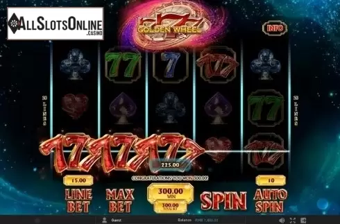 Screen 3. 777 Golden Wheel from GamePlay