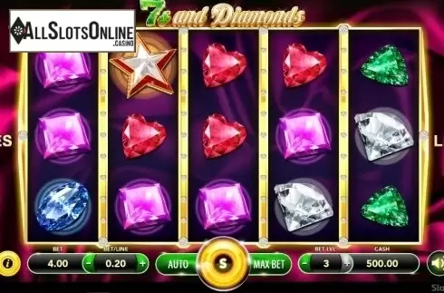 Reel Screen. 7s and Diamonds from SlotVision