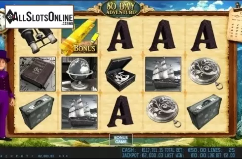 Bonusgame win. 80 Day Adventure HD from World Match