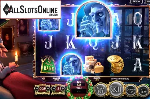 Free spins. A Christmas Carol from Betsoft