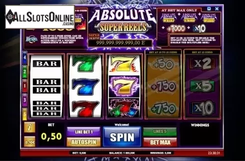 Reels. Absolute Super Reels from iSoftBet