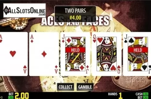 Game workflow 2. Aces And Faces HD from World Match
