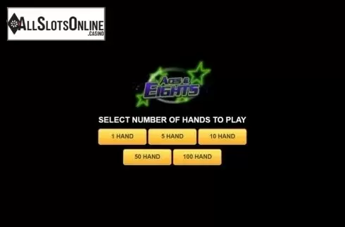 Game Screen. Aces & Eights (Habanero) from Habanero