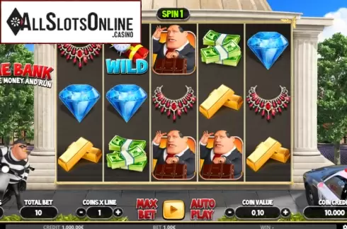 Reel Screen. Acme Bank from Capecod Gaming