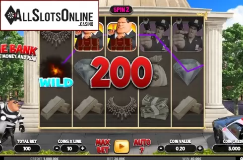 Win screen 2. Acme Bank from Capecod Gaming