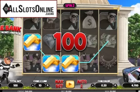 Win screen 4. Acme Bank from Capecod Gaming