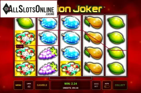 Win Screen 1. Action Joker from Eurocoin Interactive