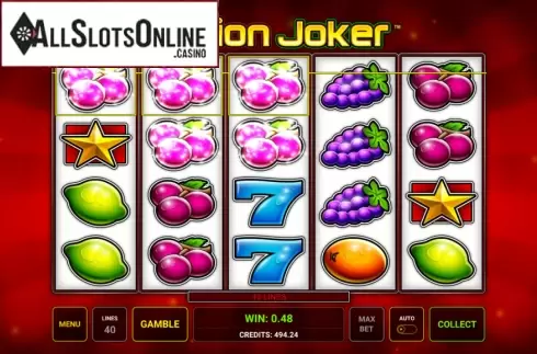 Win Screen 3. Action Joker from Eurocoin Interactive