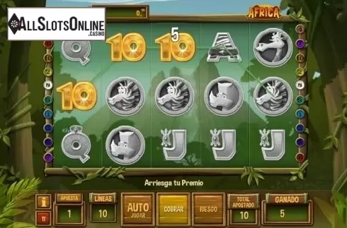 Win Screen 2. Africa (MGA) from MGA