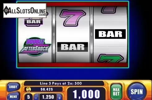 Win screen. Aftershock from WMS