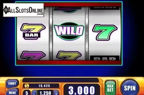 Big win screen. Aftershock from WMS