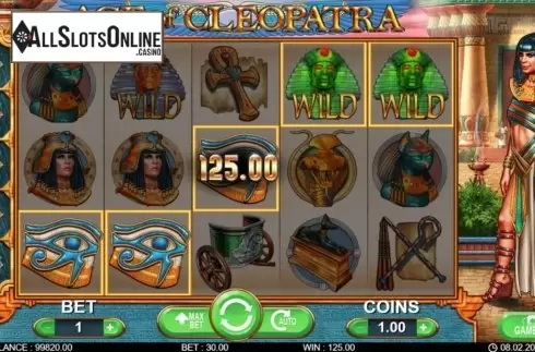 Win screen 2. Age of Cleopatra from 7mojos