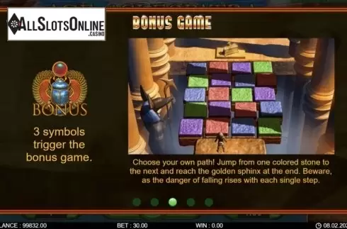 Feature screen 2. Age of Cleopatra from 7mojos