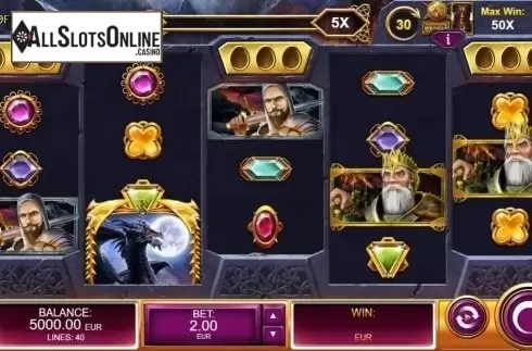Reel Screen. Age of Dragons from Kalamba Games
