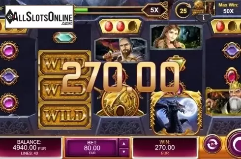 Win Screen. Age of Dragons from Kalamba Games