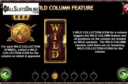 Wild Feature 1. Age of Dragons from Kalamba Games