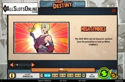 Features 2. Agent Destiny from Play'n Go