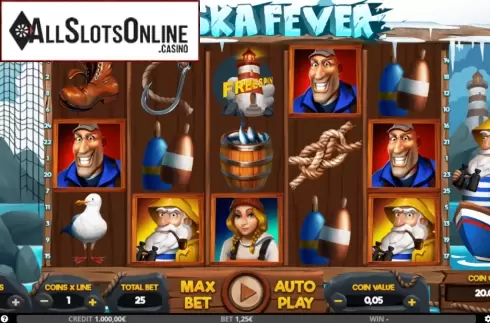 Reel Screen. Alaska Fever from Capecod Gaming
