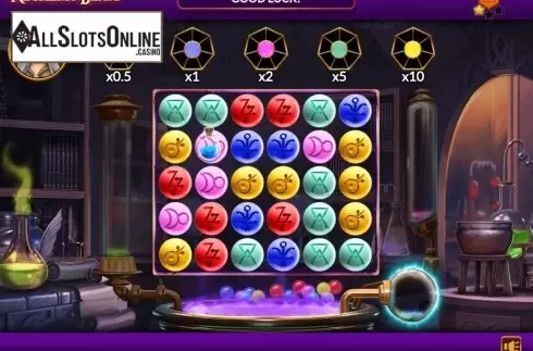 Game Screen 2. Alchemy Blast from Skillzzgaming