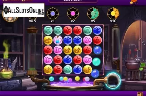 Game Screen 3. Alchemy Blast from Skillzzgaming