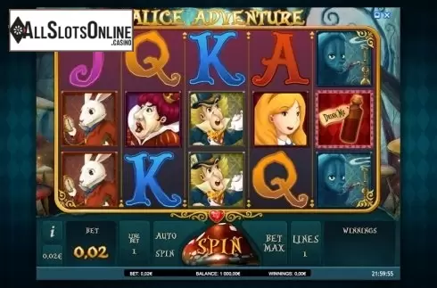 Reels. Alice Adventure from iSoftBet