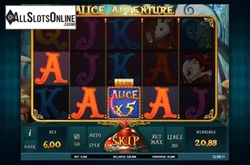 Wild. Alice Adventure from iSoftBet