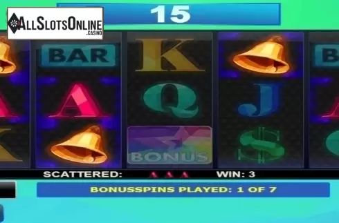 Free Spins Win Screen. All Ways Win from Amatic Industries
