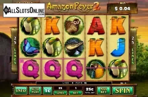 Win Screen. Amazon Fever 2 from GMW