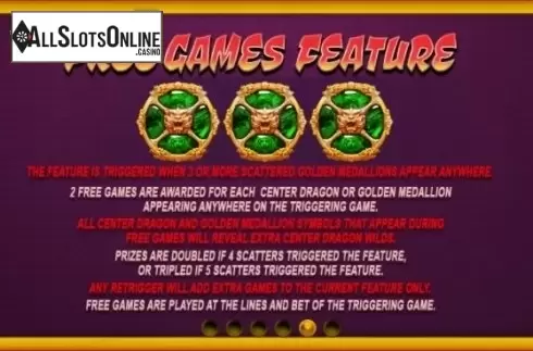 Paytable 5. Ancient Gods from RTG