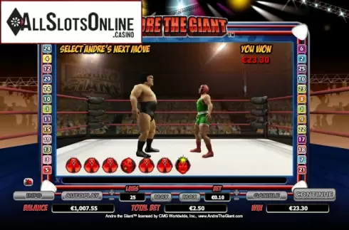 Bonus game 2. Andre The Giant from NextGen