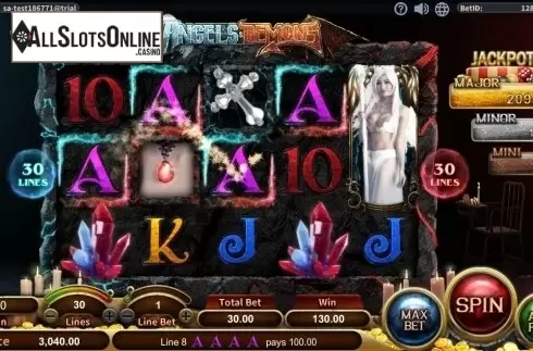 Win Screen 3. Angels & Demons from SimplePlay