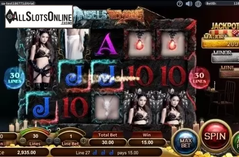 Win Screen 4. Angels & Demons from SimplePlay