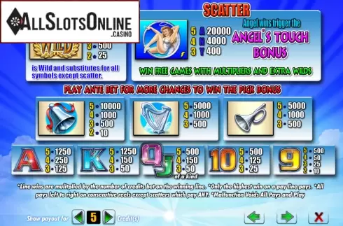 Screen2. Angel's Touch from Lightning Box