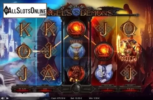 Respin Wild 1. Angels vs Demons from Thunderspin