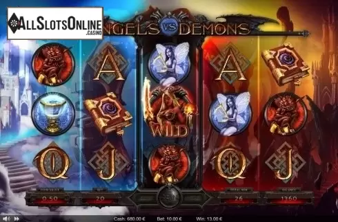Respin Wild 2. Angels vs Demons from Thunderspin