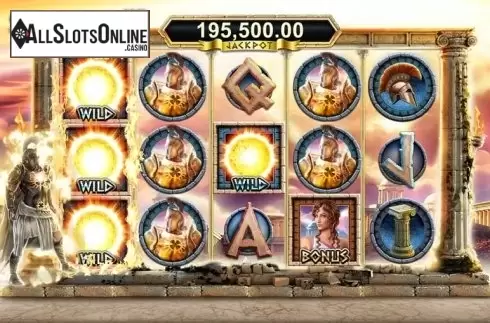 Screen 1. Apollo God of the Sun (Leander Games) from Leander Games