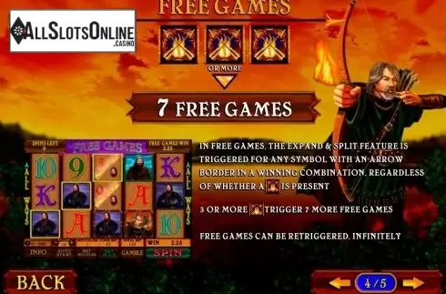 Screen5. Archer from Playtech