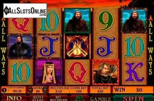 Screen7. Archer from Playtech