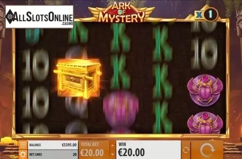 Respin screen 1. Ark Of Mystery from Quickspin